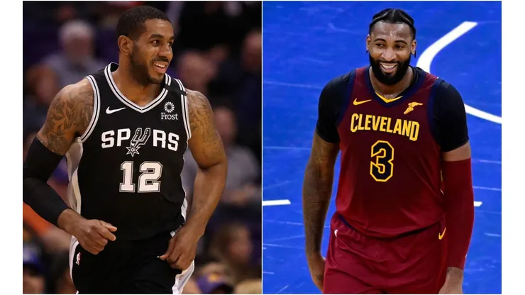 LaMarcus Aldridge y Andre Drummond