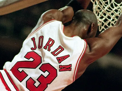 La distancia que se elevó Jordan en el saltó más épico