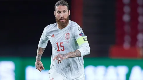 Sergio Ramos, capitán de la Selección de España, que visitará a Georgia (Foto: Getty Images).