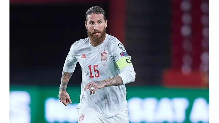 Sergio Ramos, capitán de la Selección de España, que visitará a Georgia (Foto: Getty Images).
