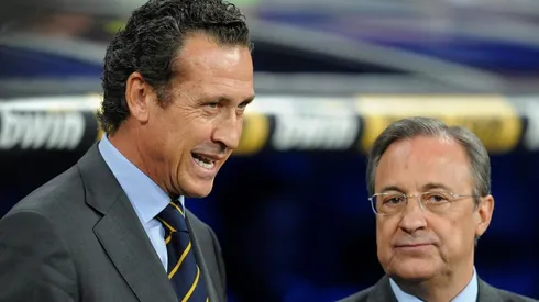 Jorge Valdano durante uno de sus pasos por Real Madrid.