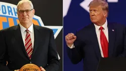 Phil Jackson y Donald Trump