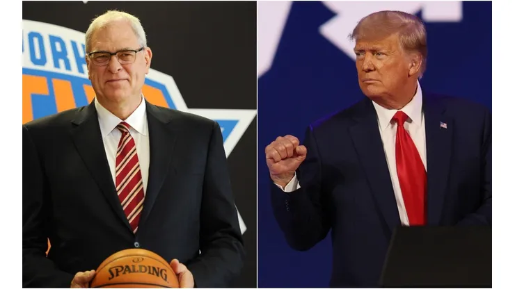Phil Jackson y Donald Trump