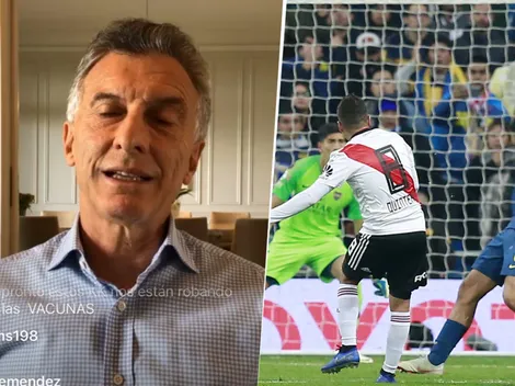 Macri dijo que no superó la final de Madrid pero tiró: "No iguala irse a la B, claro..."