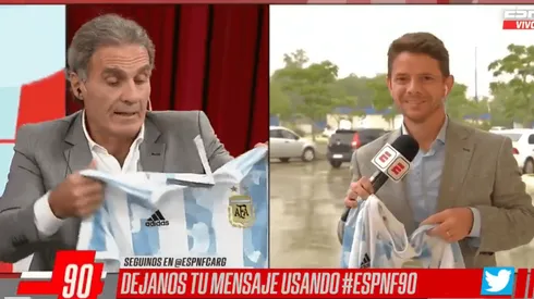 Ruggeri sobre la camiseta de Argentina: "Estas manchas que le hicieron..."