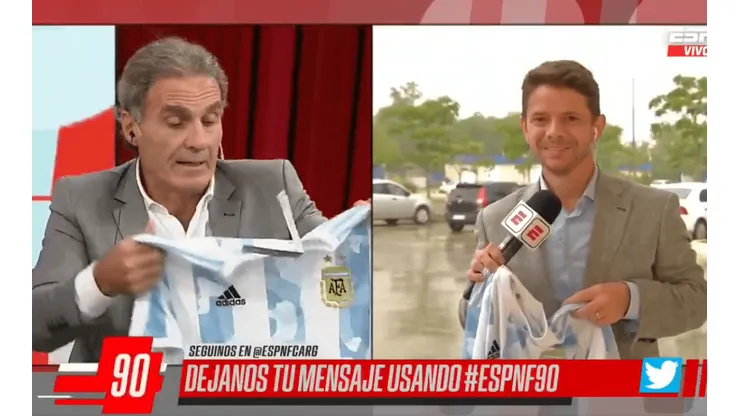 Ruggeri sobre la camiseta de Argentina: "Estas manchas que le hicieron..."