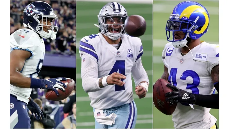 Jonnu Smith, Dak Prescott y John Johnson III