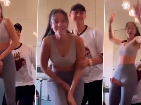 Oriana Sabatini subió un video a TikTok jugando con Dybala y se lo eliminaron