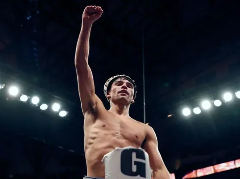 La épica reacción de Ryan Garcia tras hablar con Julio César Chávez