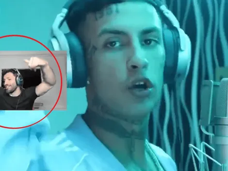 Video: el Kun Agüero se tiró unos pasos prohibidos con el tema de L-Gante y Bizarrap