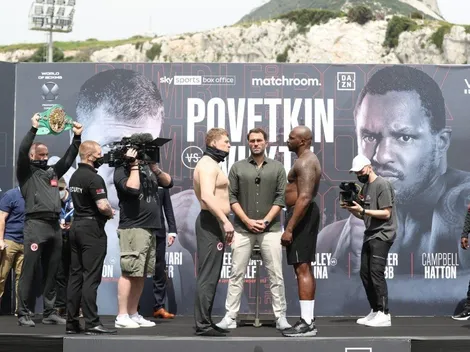 Todo listo para la revancha entre Alexander Povetkin y Dillian Whyte