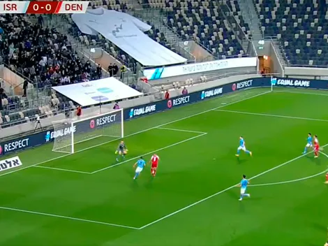 ¿Es Braithwaite o Ronaldo? Golazo del delantero del Barcelona en la victoria de Dinamarca