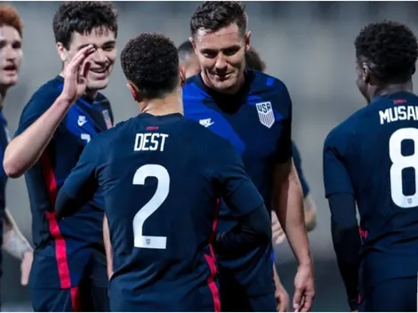 Anota con Barcelona y USA: ¡Sergiño Dest se mandó un golazo en el Estados Unidos vs Jamaica