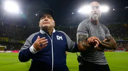 Video en Twitter: el diálogo Riquelme y el Diego que te hará llorar