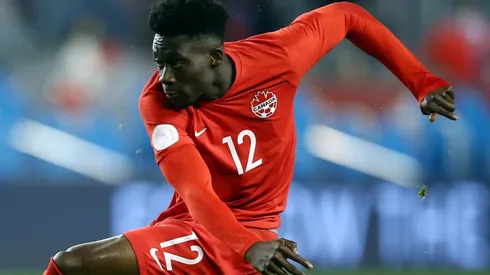 Alphonso Davies, preparado para el duelo de Canadá contra Bermudas (Foto: Getty Images).