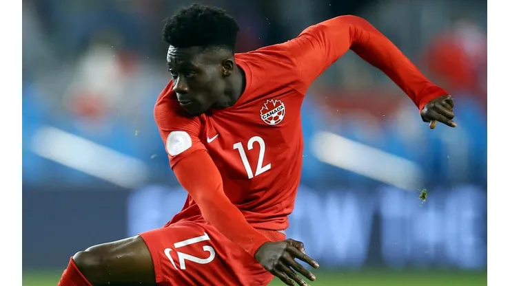 Alphonso Davies, preparado para el duelo de Canadá contra Bermudas (Foto: Getty Images).