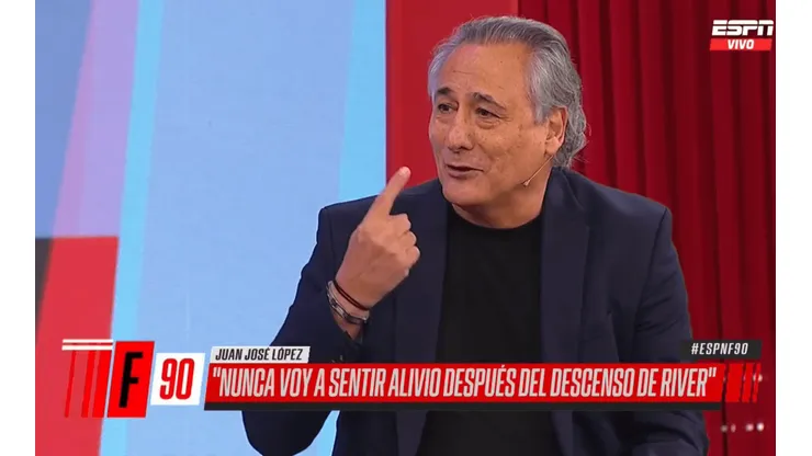 JJ López contó qué le decían los hinchas de Boca en la calle después del descenso de River