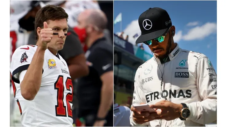 Tom Brady y Lewis Hamilton