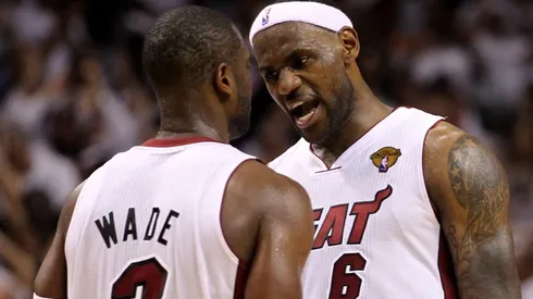Dwyane Wade y LeBron James