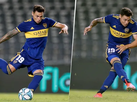 Una clase de cómo pegarle de penal: Zárate puso el 1-0 para Boca