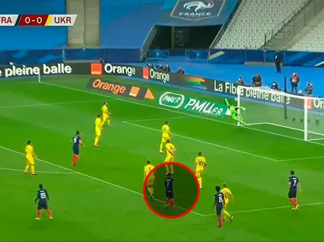 Con la flechita para arriba: terrible golazo de Griezmann para poner el 1 a 0 de Francia