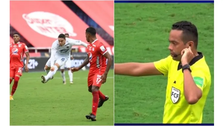 Insólito: el VAR le dio el gol a Medellín después de varios minutos de juego