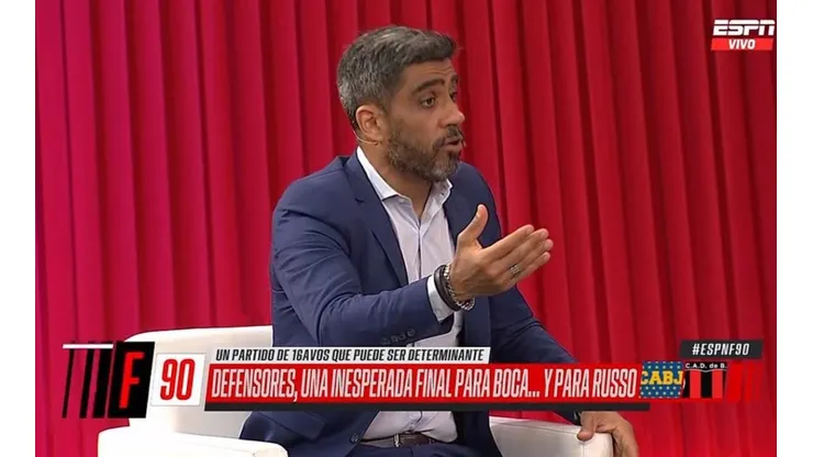 Bulos dijo que Boca quiere "patear para adelante" un hipotético cruce con River para no enfrentarlo ahora
