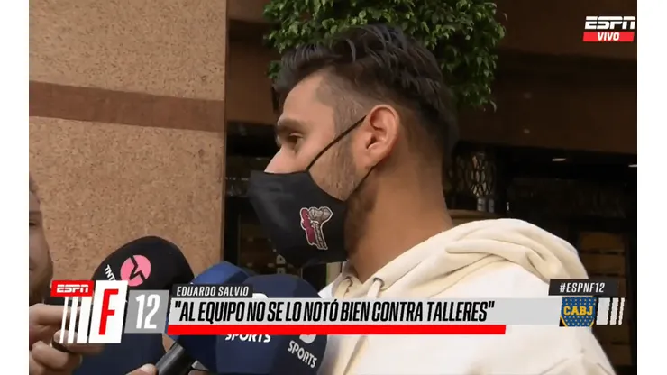 Toto Salvio, sobre el nivel de Boca: "Hace 15 días hicimos 7 goles y nadie decía nada"