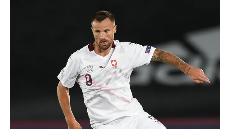 Haris Seferović, una de las figuras de Suiza para del duelo ante Bulgaria (Foto: Getty Images).