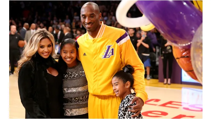 Kobe Bryant y su familia (Foto: Getty)