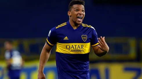 Frank Fabra, jugador colombiano de Boca Juniors en Argentina.