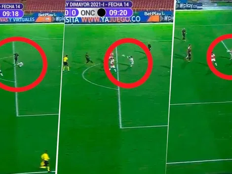 Video: la impresionante triple atajada de Leandro Castellanos con Santa Fe