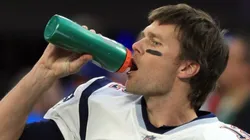 Tom Brady cuando era quarterback de New England Patriots