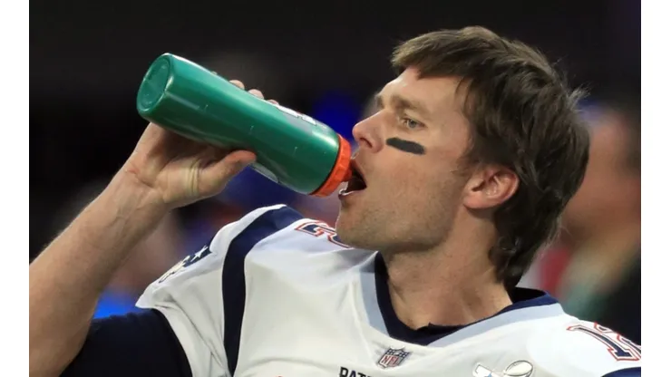 Tom Brady cuando era quarterback de New England Patriots