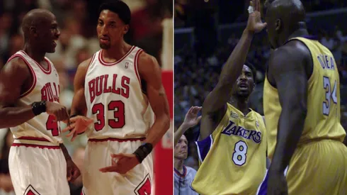 Michael Jordan, Scottie Pippen, Kobe Bryant y Shaquille Oneal