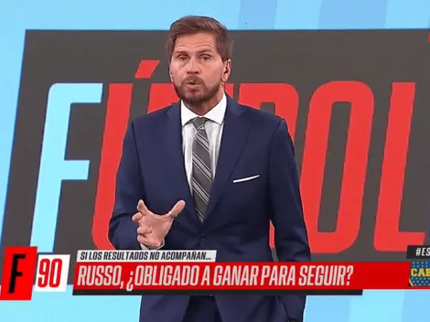 Video: Vignolo dijo que, si Boca pierde con Defensores de Belgrano, Russo puede irse