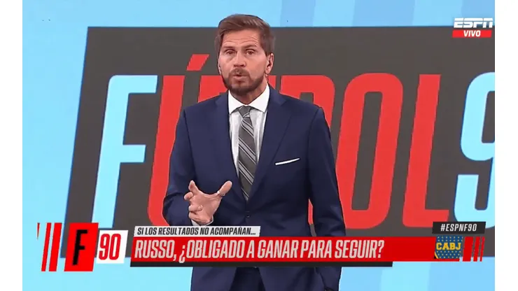Sebastián Vignolo, sin pelos en la lengua.