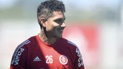 Paolo Guerrero llegó al Inter después de jugar en Flamengo de Rio de Janeiro.