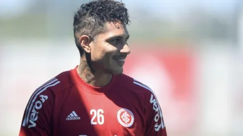 Paolo Guerrero llegó al Inter después de jugar en Flamengo de Rio de Janeiro.