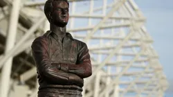 Ivor Allchurch, inmortalizado en Liberty Stadium. (Futbol: Getty Images)