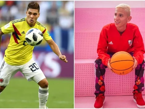 El particular regalo que le dio Juan Fernando Quintero a La Liendra