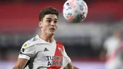 Julián Álvarez defendiendo la camiseta de River Plate.