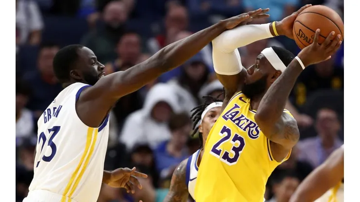 Draymond Green y LeBron James