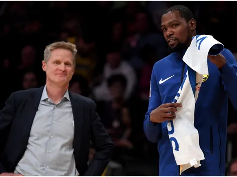 ¿Qué sucede entre Kevin Durant y Steve Kerr?