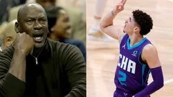 Michael Jordan y LaMelo Ball