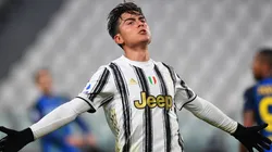 Paulo Dybala con la camiseta de Juventus.