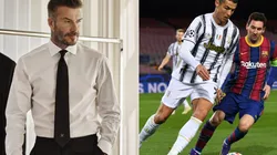 David Beckham sueña en grande con CR7 y Messi (Foto: Getty)