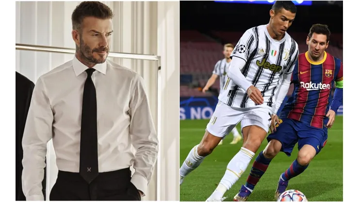 David Beckham sueña en grande con CR7 y Messi (Foto: Getty)