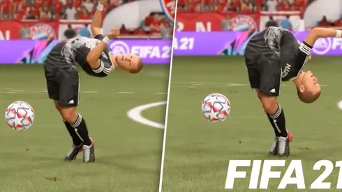 ¡De locos! El bug del FIFA 21 que dobla a los jugadores
