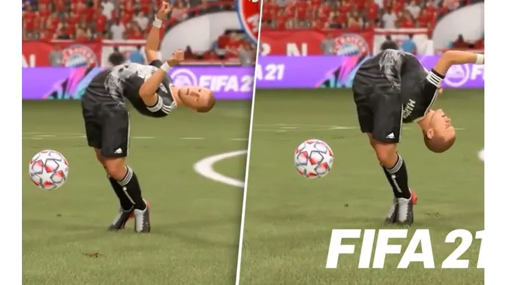 ¡De locos! El bug del FIFA 21 que dobla a los jugadores